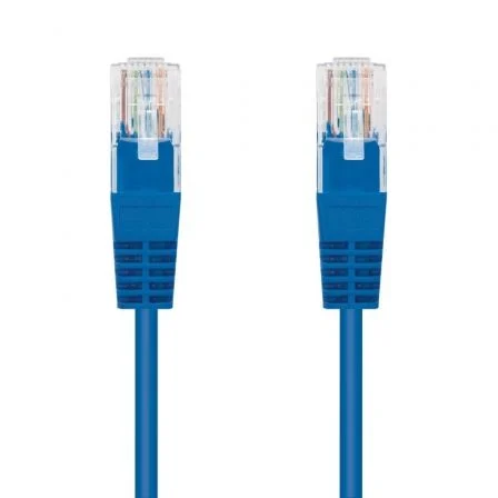Nanocable Cable de Red RJ45 Cat6 UTP AWG24 Azul 25cm Nanocable Cable de Red RJ45 Cat6 UTP AWG24 Azul 25cm